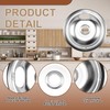 W10196405(8”) W10196406(6”) Electric Stove Burner Drip Pans & MP22YA Electric
