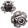 SCITOO 512374 2PC Rear Wheel Hub Bearing for 2006-2021 for