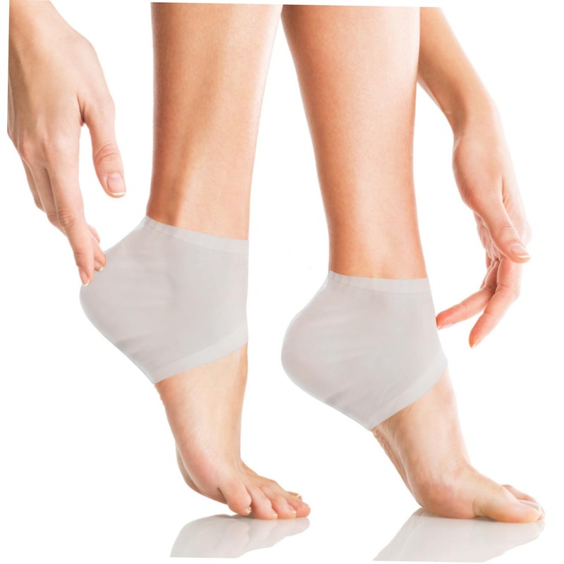 FOMIYES Gel Heel Cushion Pads for Shoes Heel Donut Sticky