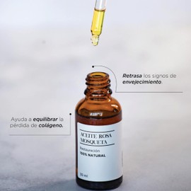 Botica 44 Aceite Rosa Mosqueta Facial, 30 ml, 100% Natural
