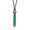 COAI Necklace with Bar Pendant, Aventurine, Aventurine