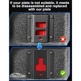 4Pcs Truck Bed Tie Down Anchors Boxlink Cleats & Plates Compatible with Ford F150 F250 F350 & Raptor 2015-2024 2025