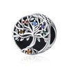 Odinstone Charm Bead 925 Sterling Silver Tree of Life Bead