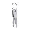 Mini Screwdriver Keychain Set, Portable Flat Head Stainless Steel and