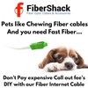 Fibershack - 30ft /10M Fiber Optic Internet Cable - SC/APC