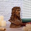 BGCarvedGrace Jesus Christ Bust Statue, Crown of Thorns