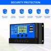 Upgraded - Solar Charge Controller 30A, 12V/ 24V Solar Panel