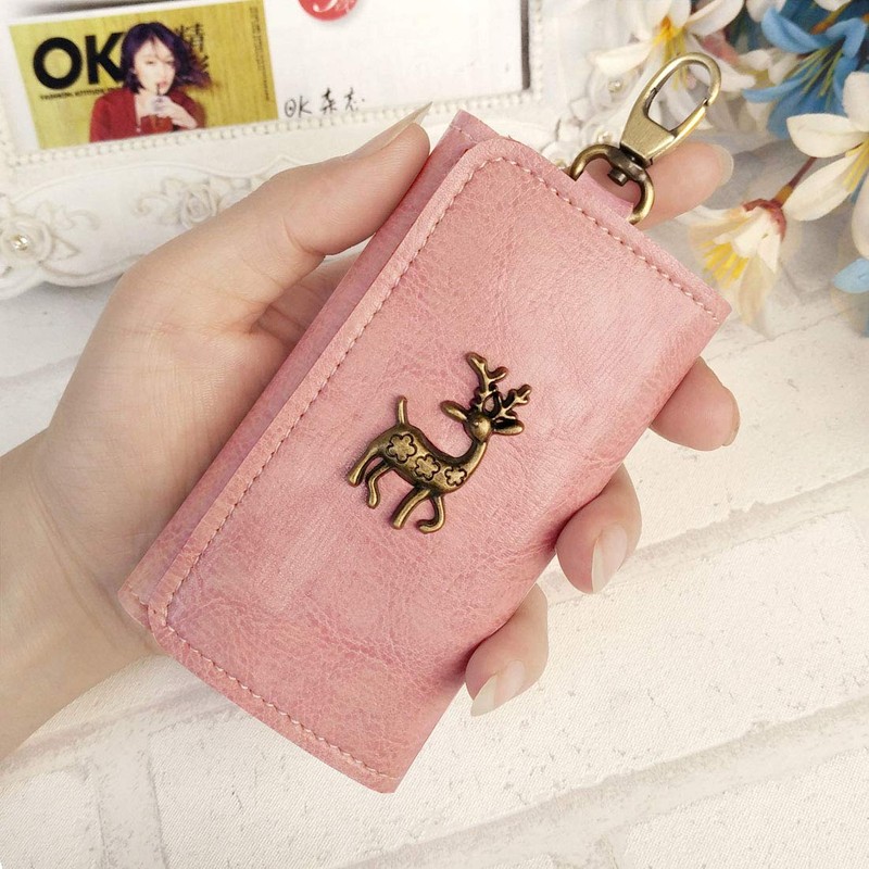 Key Case, Coin Purse, PU Leather, Smart Key, Car Key