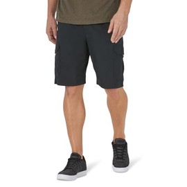 Lee Men's Big & Tall Extreme Motion Crossroad Cargo Short, Black, 54