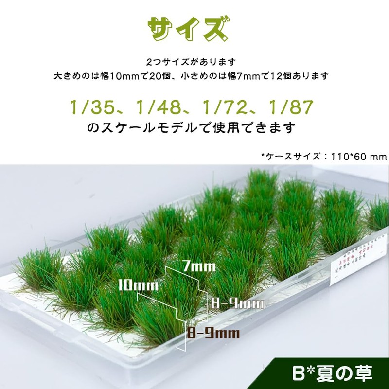 Model Grass, Summer Grass, Diorama, Scene Collection, Glass Model, Buildings,