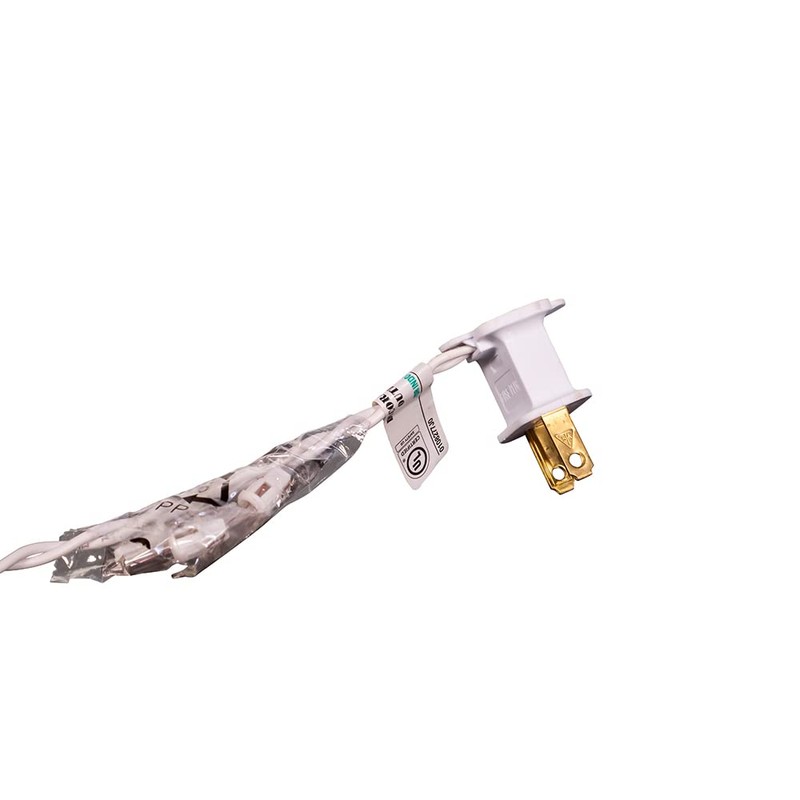 UL 10-Light 14-Inch White Angel Tree Topper