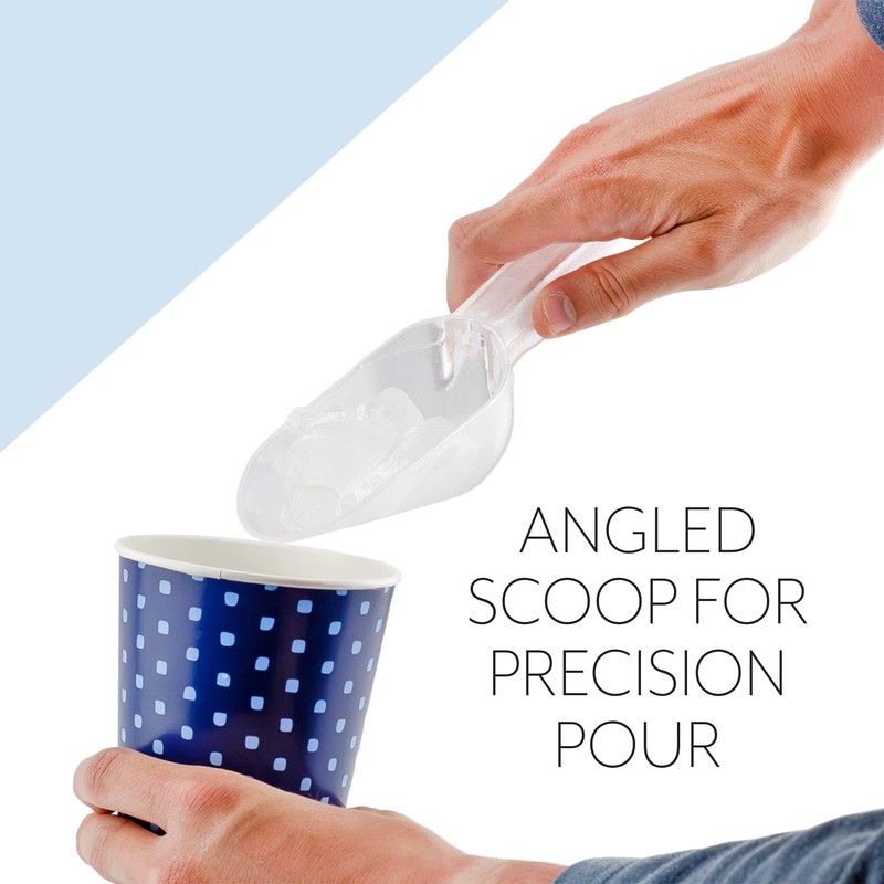 Darware Ice Maker Scoop w/Holder (2-Piece Set); Scooper Accessory for