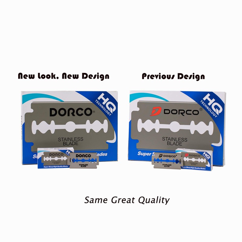 Dorco ST300 Platinum Extra Double Edge Razor Blades - 200