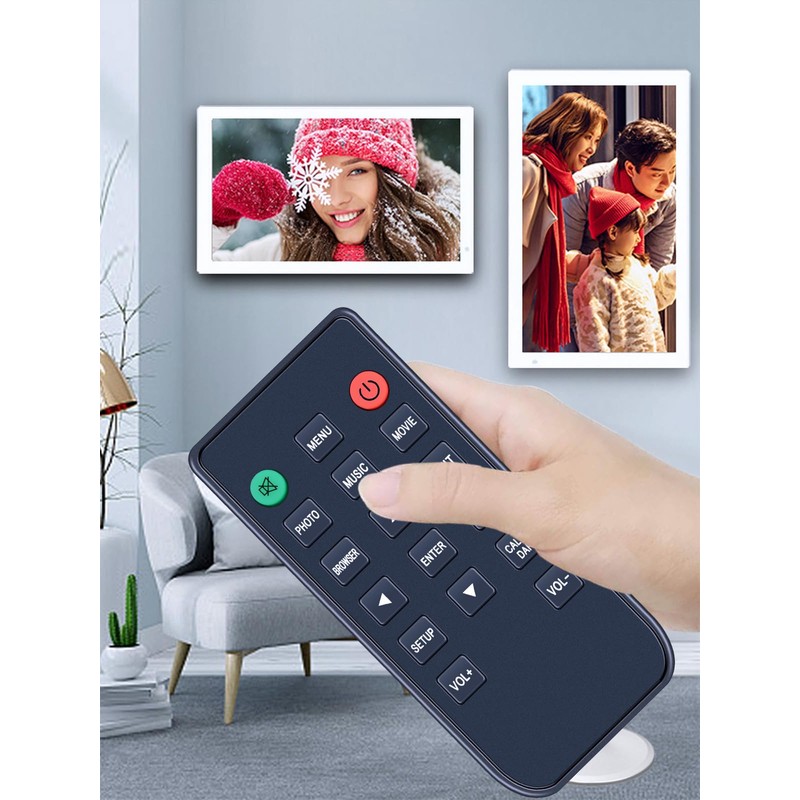 New Replacement Remote Control Compatible with KECAG 10.1 Inch Digital