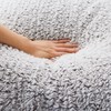 Bedsure Blanket Sofa Cuddly Blanket - Warm Sherpa Sofa Throw