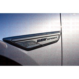 Emblemas de garantía de acento deportivo negro 2,0 T ajuste 2018-2022 Honda Accord