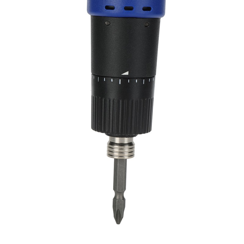 Electric Screwdriver Semi Automatic Adjustable Torsion 850rpm for 2‑6mm Screw