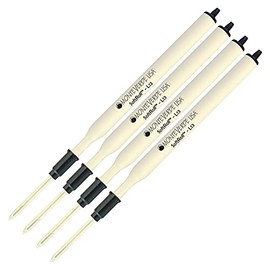 Lanier Combo Pack - 4 Pack - MonteverdeÂ® Soft Rollâ¢ Ballpoint L13 Paste Ink Refill Compatible with Most LamyÂ® Style Ballpoint Pens - Black (Medium Tip 0.7mm)