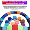 Car Steering Wheel Cover Wrap Tape, Breathable Vehicle Interior Accessories,