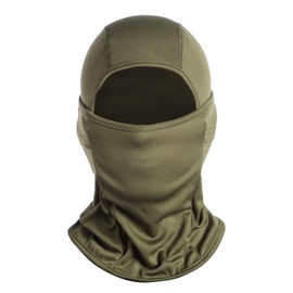 STARTAIKE Balaclava Face Mask UV Protection Windproof Hood Tactical Mask for Ski Cycling Outdoor Fishing Hunting Camo, Green