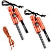 AOFAR Fire Starter AF-381 Fire Steel 5-in-1 for Camping, Hiking,