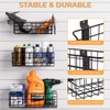 INCLY 30PCS Slatwall Accessories Set, Includes 4 Pack Ventilated Metal