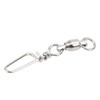 50Pcs High Strength Fishing Snap Swivels Stainless Steel B Type