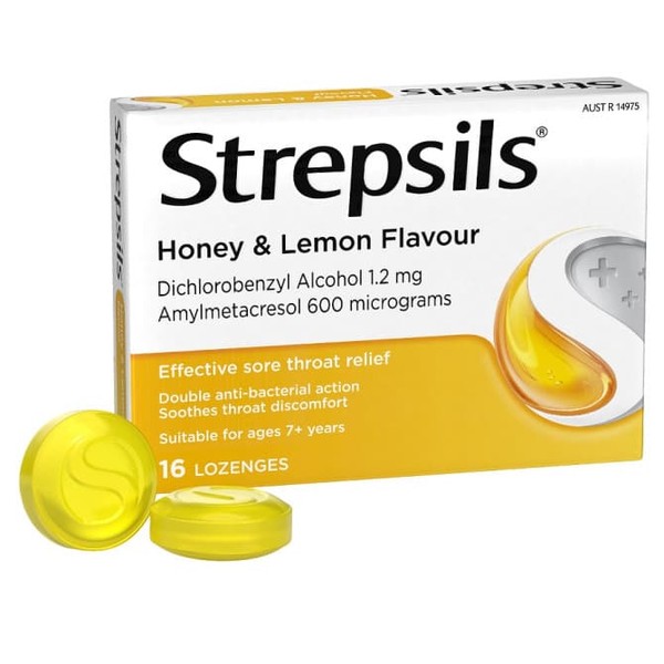 Strepsils Buy Strepsils Sore Throat Relief Honey And Lemon 16