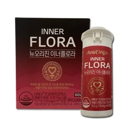 New Origin Innerflora UREX Probiotics 170mg x 60 Capsules x 2 Boxes  / 뉴오리진 이너플로라 UREX 프로바이오틱스 170mg x 60캡슐 x 2박스