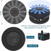 AISITIN Solar Powered Fountain Pump – 6 Nozzles, 1.5W, Great