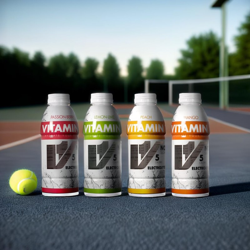 VITAMIN 1 Hydration Drink, Electrolyte Vitamin Water Variety Pack, 16.9