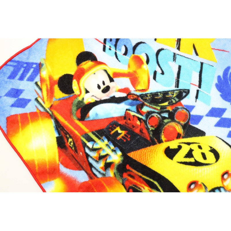 丸眞 ループ付きタオル ディズニー ミッキー 約33×33cm クールロードスター 抗菌防臭加工 男の子 ループタオル 幼稚園