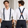 Men’s Heavy Duty Suspenders for Jeans and Work Pants –