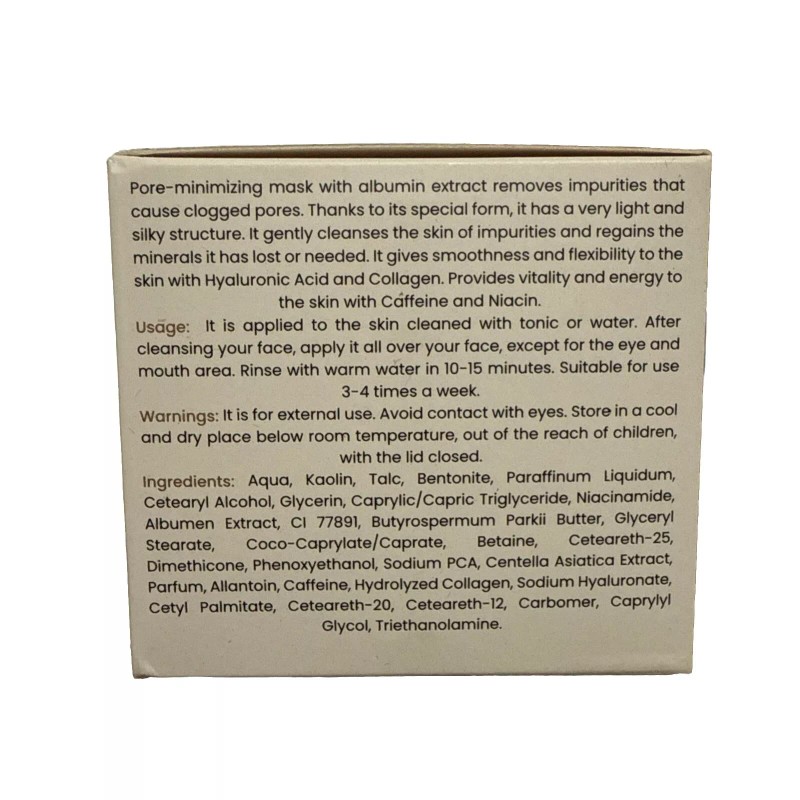 LaGlamor La Glamor Egg White Mask, Perfect Solution For Skin