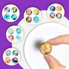 Ceramic Magnets for Craft Fridge Refrigerator Magnets with Transparent Glass