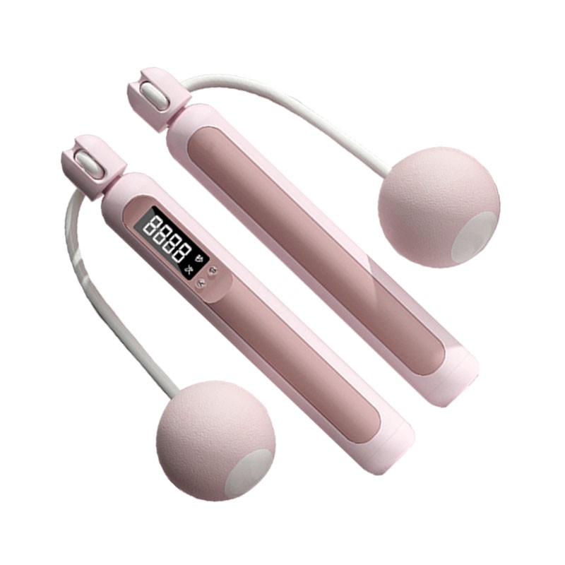 Jump Rope with Counter Rechargeable Cordless Weighted Smart Skipping Rope