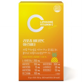 아르비타 리포좀 비타민C 약사개발 비타민B1 B2 B12 미네랄 브로멜라인 (상큼한 파인맛), 150g, 2개 Arvita Liposome Vitamin C Development Pharmacist Vitamin B1 B2 B12 Mineral Bromelain (Refreshing Pineapple Flavor), 150g, 2 pieces