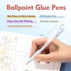 Vamoseehi Quick Dry Glue Pen, Ballpoint Roller Glue Pen Set,