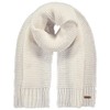 Barts Jasmin 0268 Women's Knitted Scarf White 10, cream white