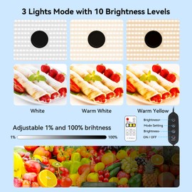 Photo Studio Light Box with Remote Control, Takerers 24"x16" Portable Professional 3000-6500k Dimmable Shooting Tent Kit with 672 LED & 4 Color Backdrops for Product Photography