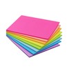 Sticky Notes 8x6 inch Bright Colors Self-Stick Pads 8 Pads/Pack