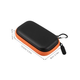 Mipcase External Hard Drive Case Portable Ssd Storage Organizer Bag Shockproof for Digital Devices Lightweight and Travel-Friendly Design for Cables and Accessories