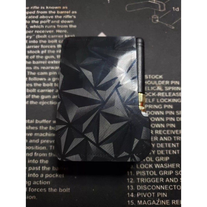 Case Heltec V3{v3.1 & 3.2} Pager *OVERSIZED* HOLDS2000mAh BATT. (