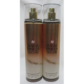 Bath & Body Work Warm Vanilla Sugar Fine Fragrance Mist - 2 Pack