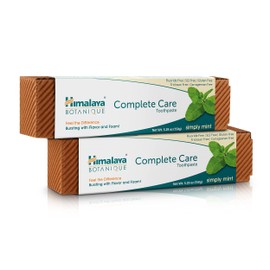 Himalaya Botanique Simply Mint Complete Care Toothpaste, Refreshing Mint Flavour, Strong Teeth, Gives Healthy Gums & Fresh Breath, 150 g (Pack of 2)