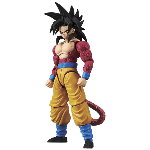 Figure-rise Standard Dragon Ball Super Saiyan 4 Son Goku, Color Coded Plastic Model