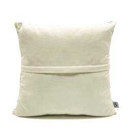 KitchKit Textured Uk Bus Themed Decorative Throw Pillow Covers Pillowcases Modern Home Decor for Sofa Bedroom 43x43 cm, 16.93x16.93 inch. (Multicolored Ferris Wheel)