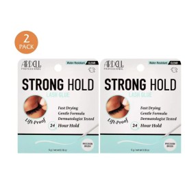 Ardell Strong Hold Lash Glue Clear, 0.18 oz (PACK OF 2)