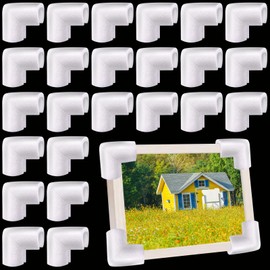 24 Pcs Foam Corner Protectors for Shipping, L-Shaped Edge Guards for TV Moving Box, Picture Frames, Mirrors, and Furniture, Must-Have Moving Supplies