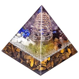 Nupuyai Nupuyai Kristall Pyramide Edelstein Heilstein Energie Pyramiden fr Positive Energie Reiki Heilung Meditation und Haus Feng Shui Dekoration